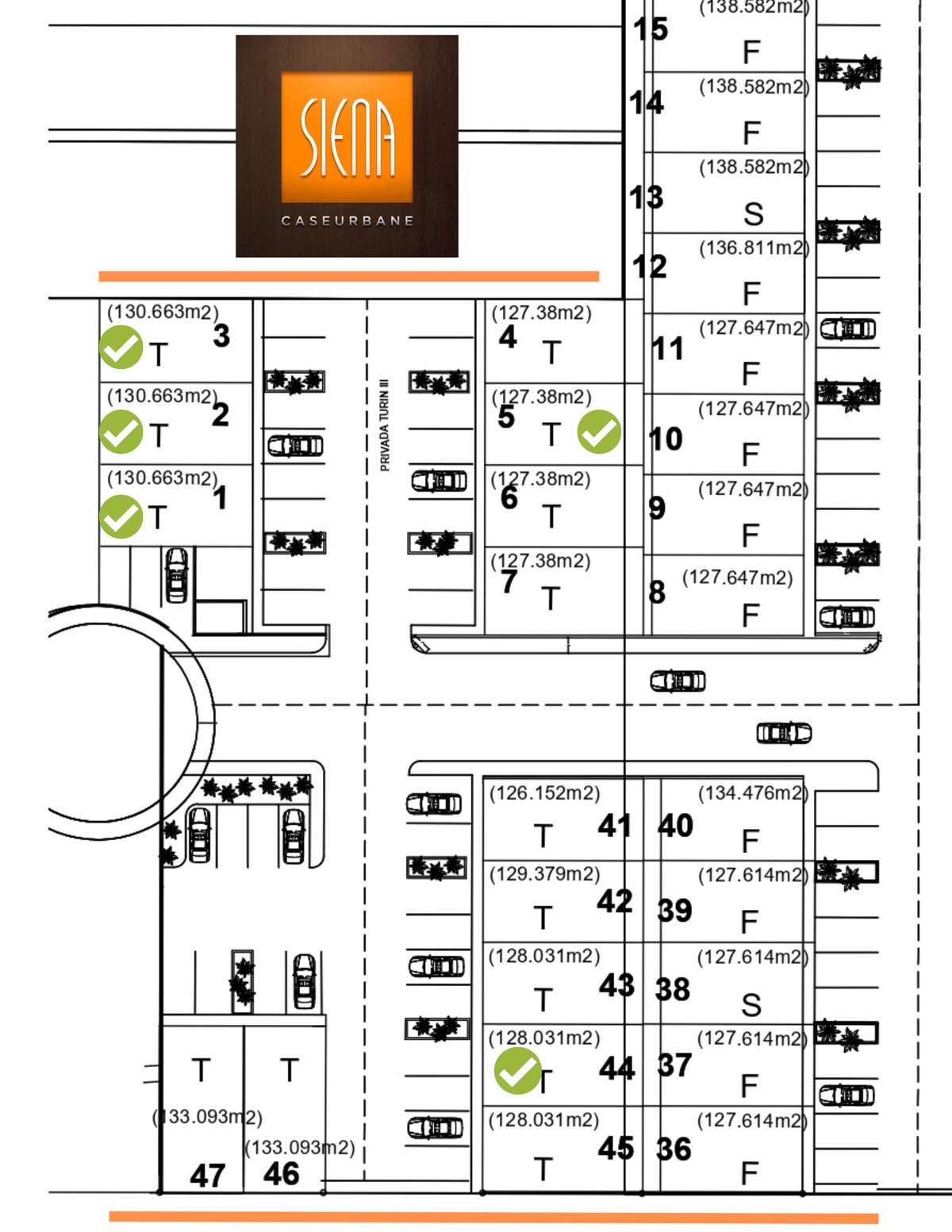 Lotes disponibles Siena Residencial